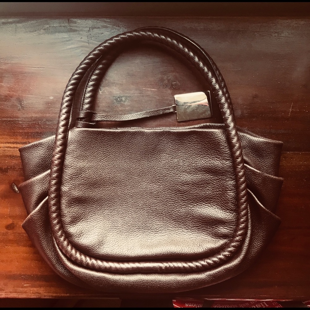 GIORGIO ARMANI - Deerskin Hobo NWT - Picture 5 of 8